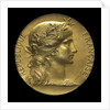 Medal commemorating the French Ministry of the Marine Regattas, Havre, 1910; obverse by D. Dupuis