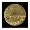 Medal commemorating the French Ministry of the Marine Regattas, Havre, 1910; reverse by D. Dupuis