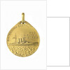 Medal commemorating the Italian cruiser 'Regina Elena' and the landing at Bengasi, 1911; obverse by S. Johnson