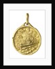 Medal commemorating the Royal torpedo boat service; obverse by A. Santi