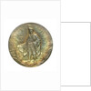 Medal commemorating the 400th anniversary of the discoverer Juan Sebastian del Cano, 1922; obverse by unknown