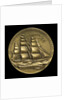 Medal commemorating the centenary of the voyage of the 'Flying Cloud', 1951; obverse by M.K. and Holland