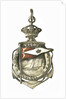 Badge commemorating the Royal Yacht Club of Belgium; obverse by P. Fisch
