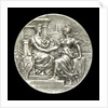 Medal commemorating the French squadron visit to Cronstadt, 1891 and the Russian squadron visit to Toulon, 1893; obverse by Louis Alexandre Bott