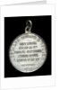 Medal commemorating the visit of the Russian fleet to Toulon, 1893; reverse by A.W.