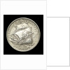 Medal commemorating the Henry Hudson tercentenary, 1909; reverse by J.E. Roin