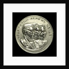 Medal commemorating the centenary of the Battle of Navarino, 1927; obverse by Kelaides