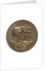 Medal commemorating the centenary of the Battle of Navarino, 1927; obverse by Kelaides