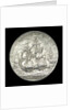 Medal commemorating the tercentenary of the birth of Admiral de Ruyter, 1997; reverse by J.J. van der Goor