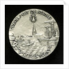 Mining badge commemorating the 350th Anniversary of the birth of Admiral de Ruyter, 1957; reverse by unknown