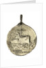 Medal commemorating the landing at Homs, 1911; obverse by Stefano Johnson