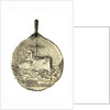 Medal commemorating the landing at Homs, 1911; obverse by Stefano Johnson