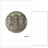 Medal commemorating the Battle of the Falkland Islands, 1914; obverse by F. Eue