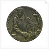 Medal commemorating the American note on U-boat warfare, 1916; obverse by Karl Goetz