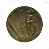 Medal commemorating Captain-Lieutenant Otto von Weddigen (1882-1915) submarine commander; reverse by A. L.