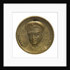 Medal commemorating Captain-Lieutenant Otto von Weddigen (1882-1915) submarine commander; obverse by Unknown