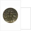 Medal commemorating the sinking of the SS 'Lusitania', 1915; obverse by Karl Goetz