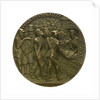 Medal commemorating the sinking of the SS 'Lusitania', 1915; obverse by Karl Goetz