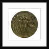 Medal commemorating the sinking of the SS 'Lusitania', 1915; obverse by Karl Goetz