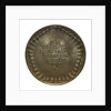 Medal commemorating the sinking of the SS 'Lusitania', 1915; reverse by W. Eberbach