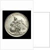 Medal commemorating Christopher Columbus (1451-1506) and the fourth centenary of the discovery of America, 1892; reverse by Lauer Bros.