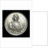 Medal commemorating Christopher Columbus (1451-1506) and the fourth centenary of the discovery of America, 1892; obverse by J. Christensen