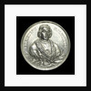 Medal commemorating Christopher Columbus (1451-1506) and the fourth centenary of the discovery of America, 1892; obverse by J. Christensen