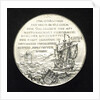 Medal commemorating the Union of Hamburg and the Castle of Ritzeb by J. Langa