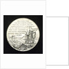 Medal commemorating the Union of Hamburg and the Castle of Ritzeb by J. Langa