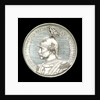 Medal commemorating the opening of the Kiel Canal, 1895; obverse by Oertel
