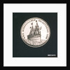 Medal commemorating the HIM yacht 'Hohenzollern' on her eastern cruise; reverse by Lauer Bros.