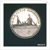 Medal commemorating the gunboat 'Iltis' and the bombardment of the Taku forts, 1900; obverse by O. Oertel