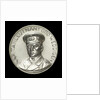 Medal commemorating the destruction of the English armoured cruisers 'Aboukir', 'Hogue' and 'Cressy' by 'U9', 1914; obverse by H. Ziegler