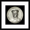 Medal commemorating the destruction of the English armoured cruisers 'Aboukir', 'Hogue' and 'Cressy' by 'U9', 1914; obverse by H. Ziegler