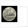 Medal commemorating the destruction of the English armoured cruisers 'Aboukir', 'Hogue' and 'Cressy' by 'U9', 1914; obverse by H. Ziegler