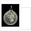 Medal commemorating the destruction of the English armoured cruisers 'Aboukir', 'Hogue' and 'Cressy' by 'U9', 1914; obverse by F. H.