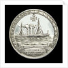 Medal commemorating Captain Karl von Müller (1873-1923) and the cruiser 'Emden' by L.C. Lauer