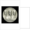 Medal commemorating Count von Spee Count Otto and Count Henry von Spee and the Battle of the Falkland Islands, 1914; obverse by F. Eue
