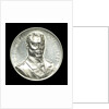 Medal commemorating depicting Admiral Count von Spee and the Battle of the Falkland Islands, 1914; obverse by L.C. Lauer