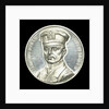Commemorative medal depicting Captain-Lieutenant Otto von Weddigen (1882-1915) Commander of 'U9' and 'U29'; obverse by L.C. Lauer