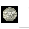 Medal commemorating Captain-Lieutenant Otto von Weddigen (1882-1915) Commander of 'U9' and 'U29'; reverse by F. Eue