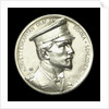 Medal commemorating Captain Count Dohna-Schlodien of SMS 'Moewe'; obverse by B.H. Mayer