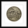 Medal commemorating Corvette Captain Nicolas Burgraf Count Dohna-Schlodien; reverse by D.M. Lauer