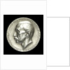 Medal commemorating Alfred Lohmann, founder of the submarine merchant fleet; obverse by Hugo Kaufmann