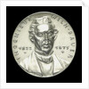 Medal commemorating W. Bauer, Engineer (1822-1875), 60th anniversary of his death; obverse by Karl Goetz