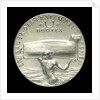 Medal commemorating W. Bauer, Engineer (1822-1875), 60th anniversary of his death; reverse by Karl Goetz
