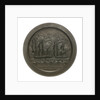 Medal commemorating Commodore Thomas Truxton (1755-1822 ) and the action between USS 'Constellation' and 'La Vengeance', 1800; reverse by unknown
