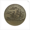 Medal commemorating Captain Isaac Hull (1773-1843) and the action between USS 'Constitution' and HMS 'Guerriere', 1812; reverse by M. F