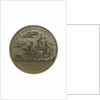 Medal commemorating Captain Isaac Hull (1773-1843) and the action between USS 'Constitution' and HMS 'Guerriere', 1812; reverse by M. F