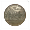 Medal commemorating Commodore Oliver Perry (1785-1819) and the battle of Lake Erie, 1813; reverse by Moritz Furst